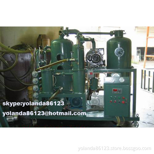 Vacuum Transformer Oil Regeneration Purifier
